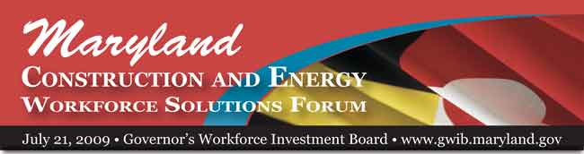 Maryland Construction and Energy Workforce Solutions Forum
